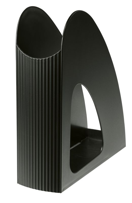 HAN Stehsammler TWIN – 10 STÜCK, moderner Stehsammler im zeitgemäßen Design. Schick, standfest und funktional bis Format DIN A4/C4, schwarz, 1610-13